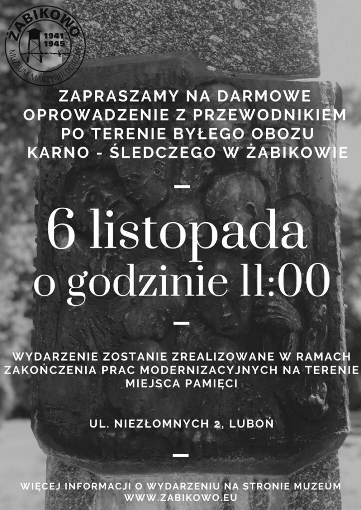 Oprowadzanie z przewodnikiem plakat