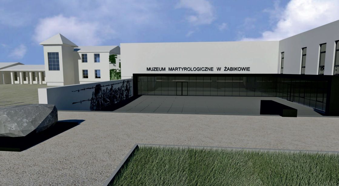 Miło nam poinformować, że dzięki dofinansowaniu Samorządu Województwa Wielkopolskiego w roku 2024 rozpoczniemy budowę nowego skrzydła budynku Muzeum. Inwestycja pod nazwą Rozbudowa Muzeum Martyrologicznego w Żabikowie zaplanowana jest na dwa lata, tj. 2024-2025. W nowo wybudowanej przestrzeni znajdą się: biblioteka z czytelnią, archiwum, sala wystaw czasowych i sala audiowizualna. W obiekcie będzie można prowadzić zajęcia edukacyjne dla uczniów szkół różnego szczebla nauczania i studentów jak również organizować konferencje naukowe i spotkania poświęcone tematyce z zakresu działalności Muzeum. Nowe skrzydło będzie mieć dwa poziomy o łącznej powierzchni użytkowej 1.814,40 m2 oraz plac przed wejściem o powierzchni 425 m2. Całość zostanie połączona z obecnym budynkiem i tworzyć będzie obiekt o powierzchni użytkowej 2.393,80 m2.Ponadto w roku 2024 Samorząd Województwa Wielkopolskiego przyznał Muzeum dofinansowanie do następujących zadań:- Zakup samochodu osobowo-towarowegoZakup samochód umożliwi realizację podstawowych zadań statutowych Muzeum, tj. m.in. transport eksponatów, organizację wydarzeń i wspieranie działań o charakterze edukacyjnym.- Modernizację systemu CCCTV w budynku siedziby Muzeum w Żabikowie.- Wymiana okien w zabytkowej części baraku Muzeum.Drewniane okna w baraku stanowiącym zabytkową część Muzeum w związku z ich złym stanem technicznym wymagają natychmiastowej naprawy. Prace będą realizowane we współpracy z konserwatorem zabytków.