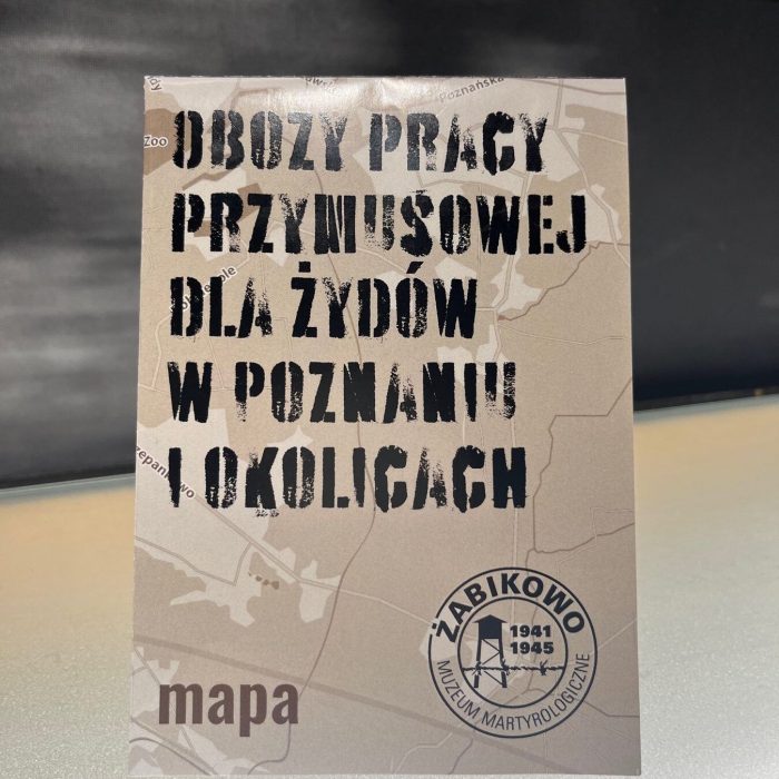 Obozy pracy przymusowej dla żydów w Poznaniu i okolicach. Mapa