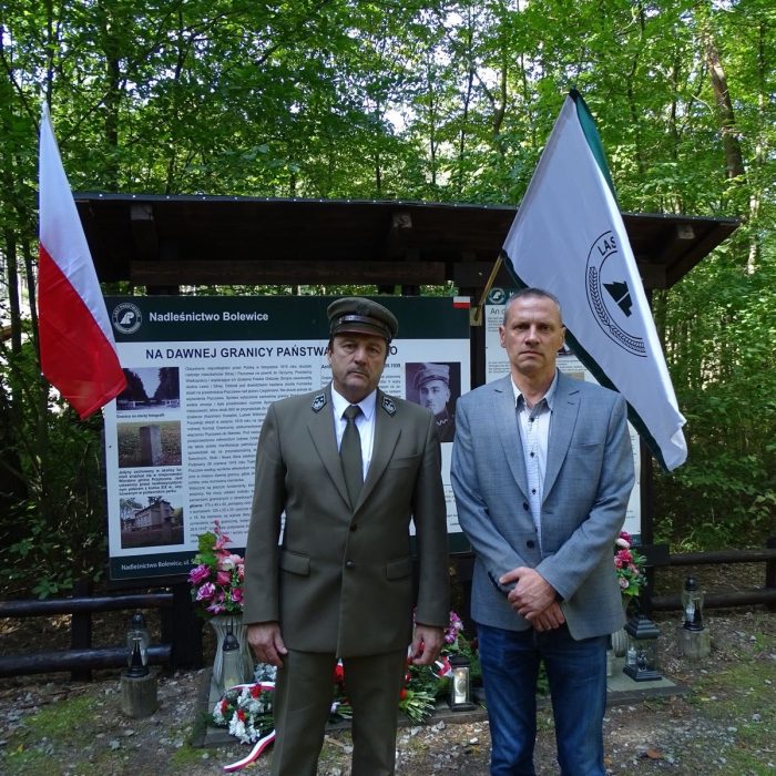 Uroczystości ku czci Bohaterów Września 1939 r. na terenie Nadleśnictwa Bolewice