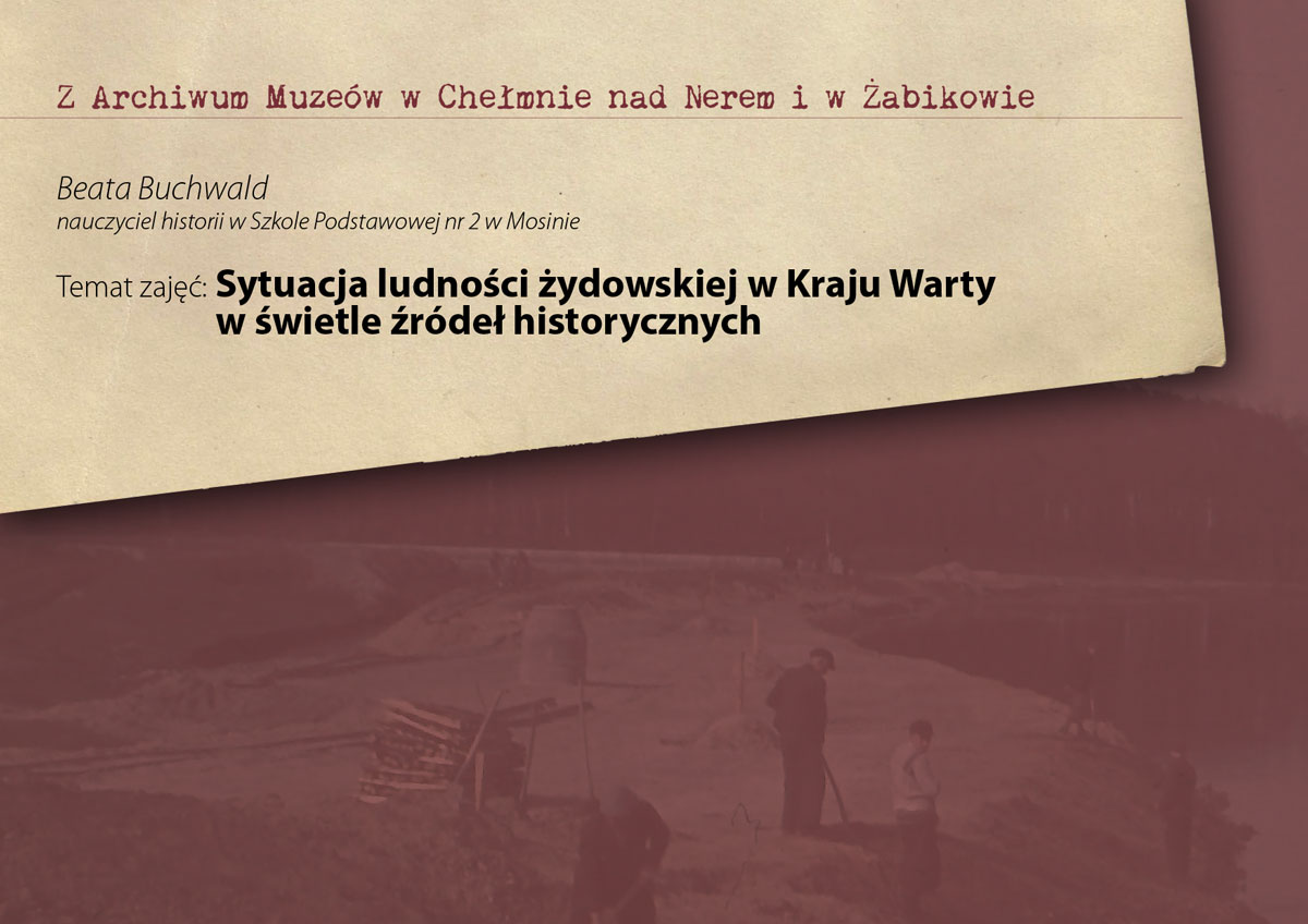 Sytuacja ludności żydowskiej w Kraju Warty