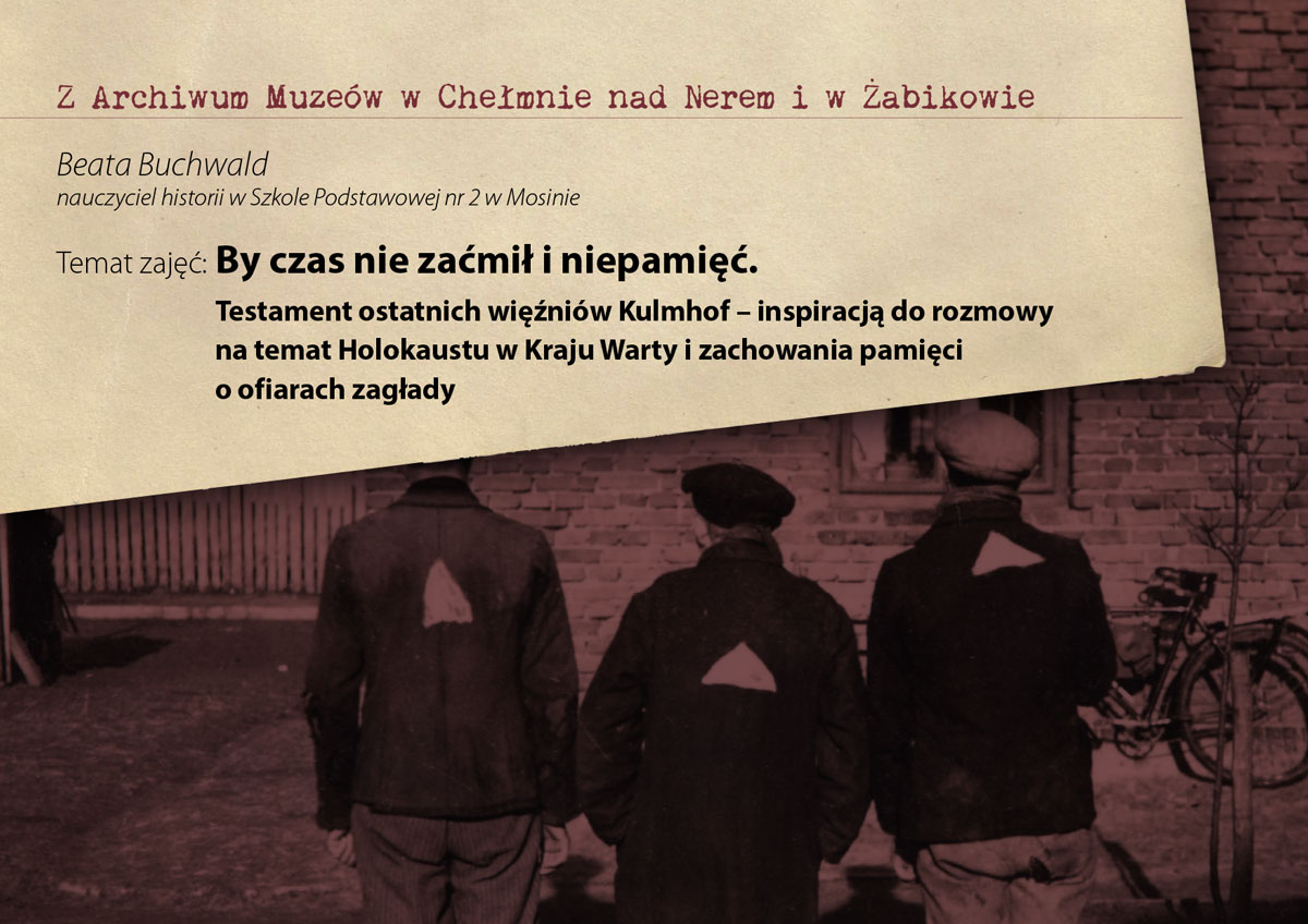 By czas nie zaćmił i niepamięć