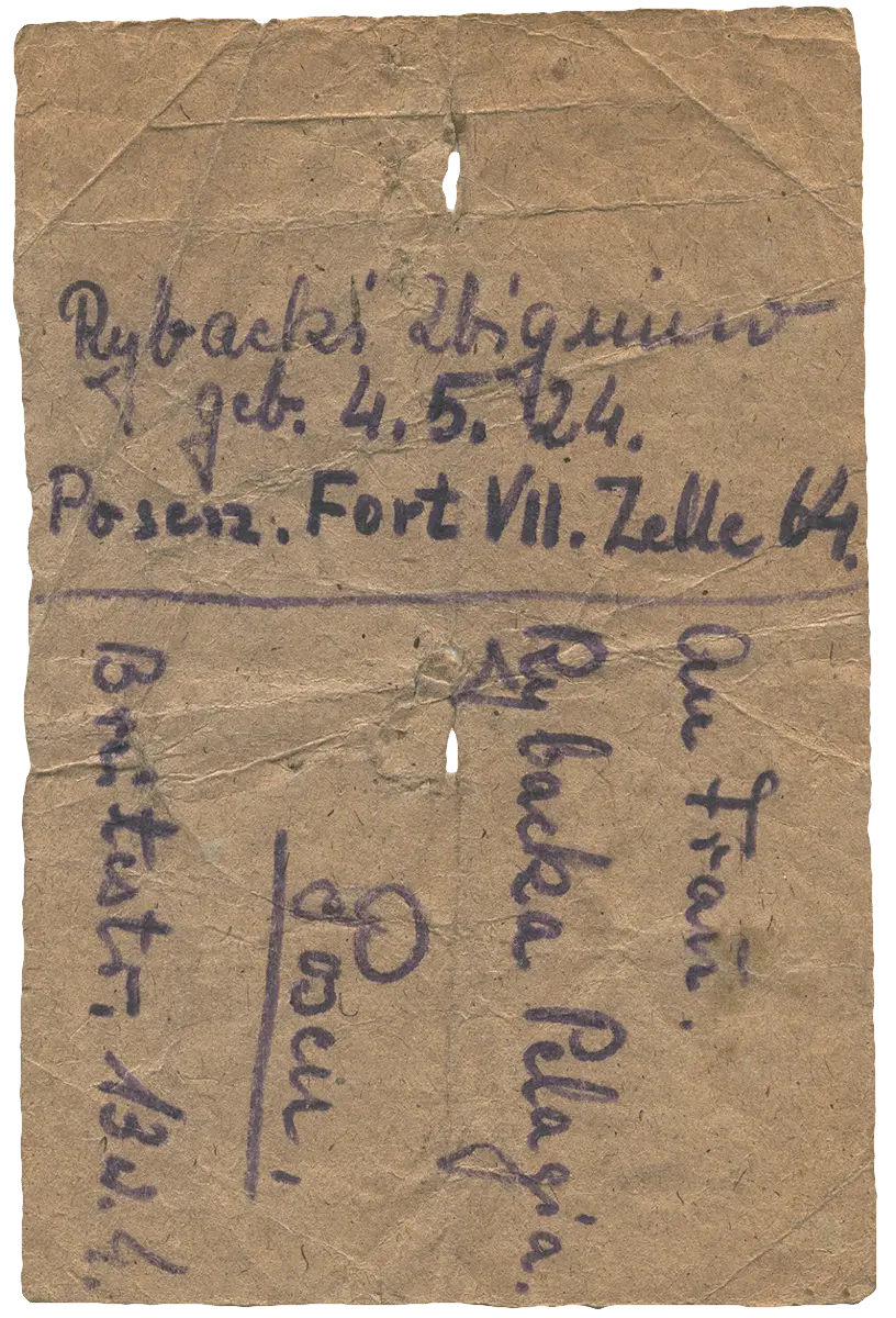 Spis zawartości paczki 3 rewers